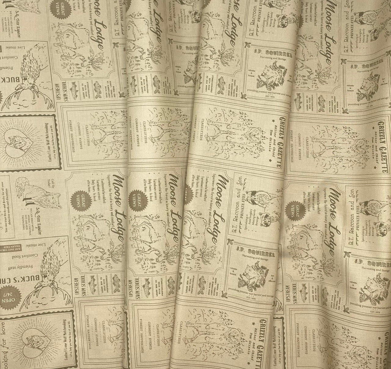 Outdoor Advert - beige