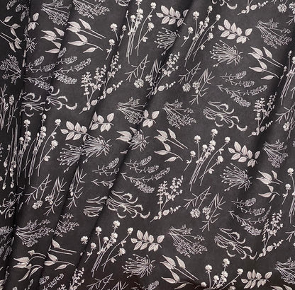 Flower silhouette - Black