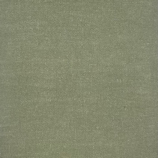 Moss Green Viscose Linen Mix