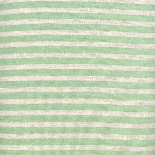 Mint Stripe Linen