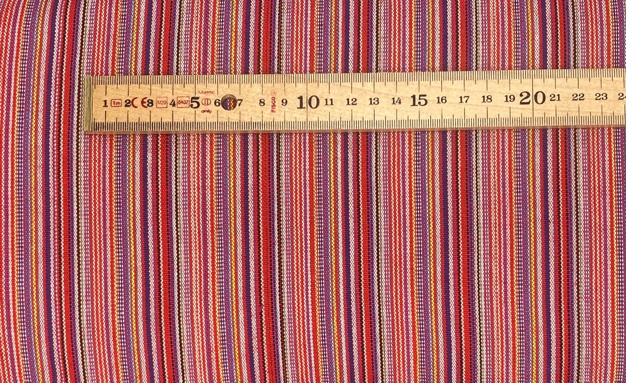 Mexican Jacquard Stripe - Red