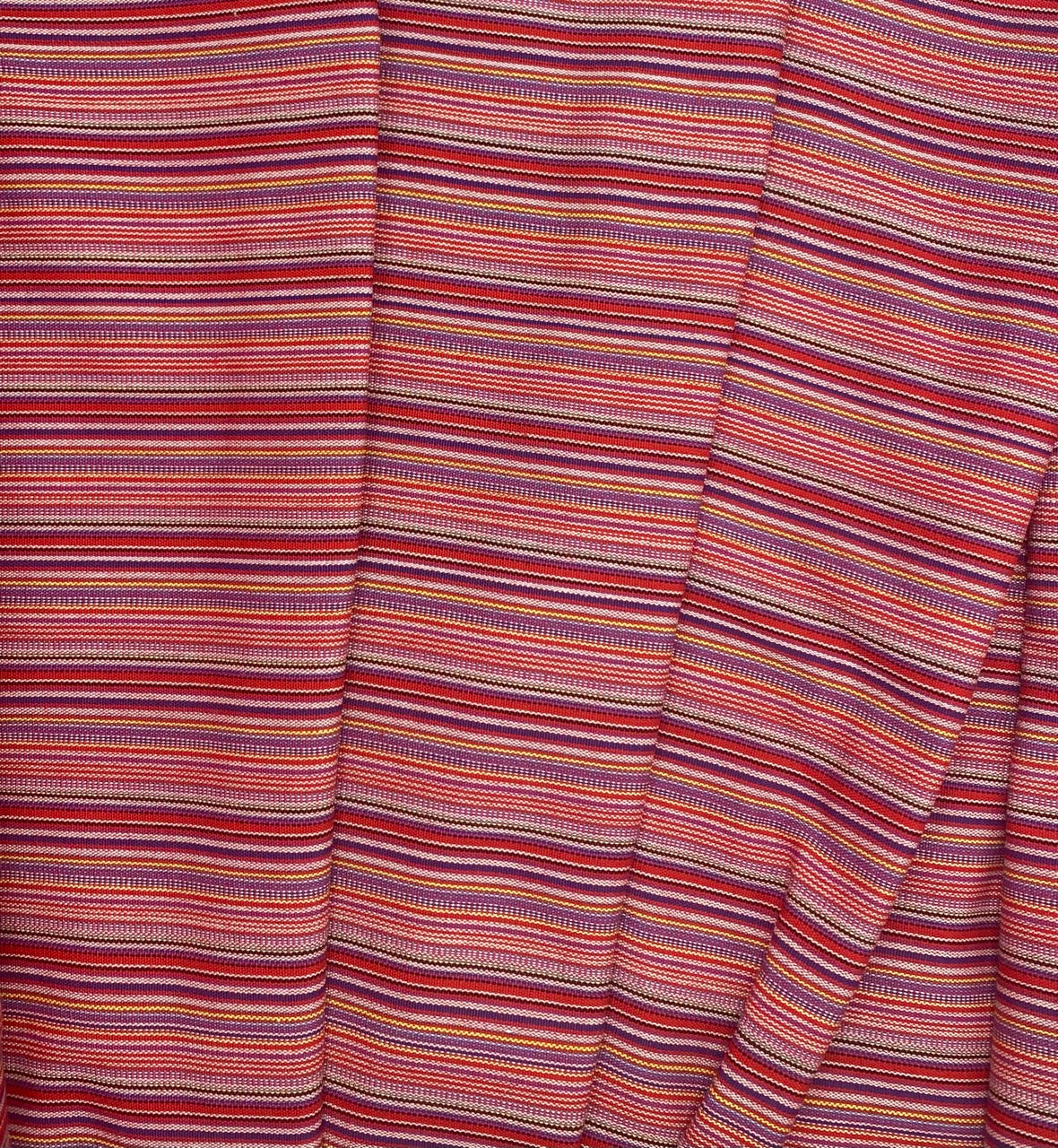 Mexican Jacquard Stripe - Red