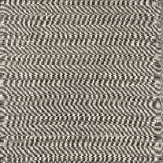 Grey Herringbone - Linen Viscose Mix