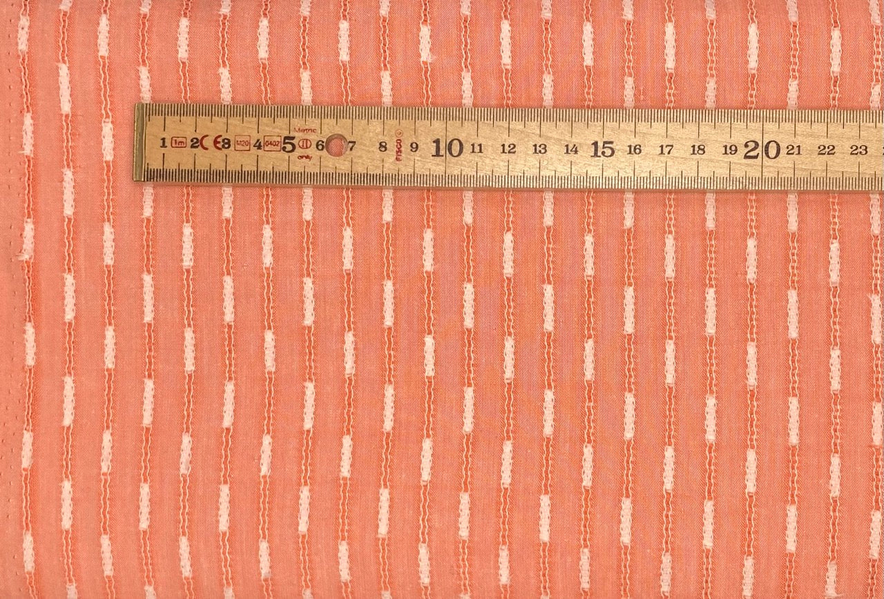 Coral Cotton Viscose Mix