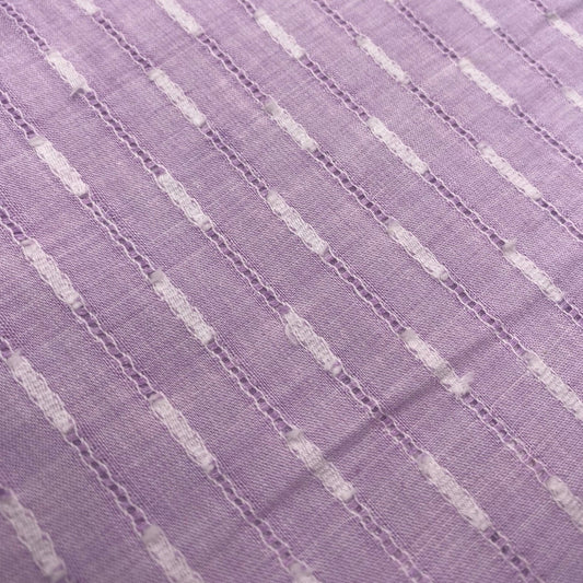 Lilac Cotton Viscose Mix