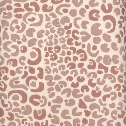 Pink & Lilac leopard Stretch Jersey