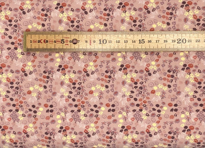 Ditzy floral on pink - Cotton