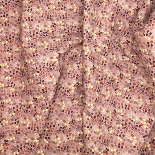 Ditzy floral on pink - Cotton