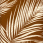 Burn Orange Palm Leaf