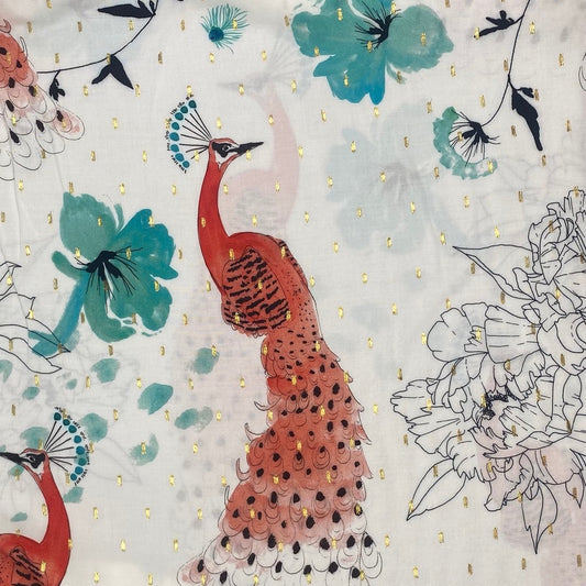 Summer Peacock - Viscose
