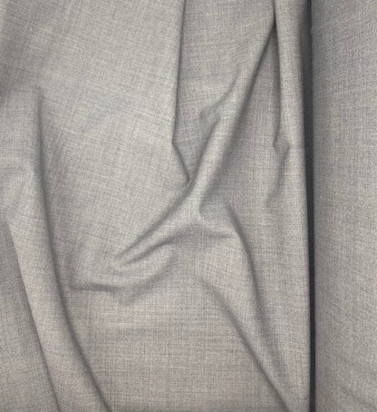 Grey woven wool mix