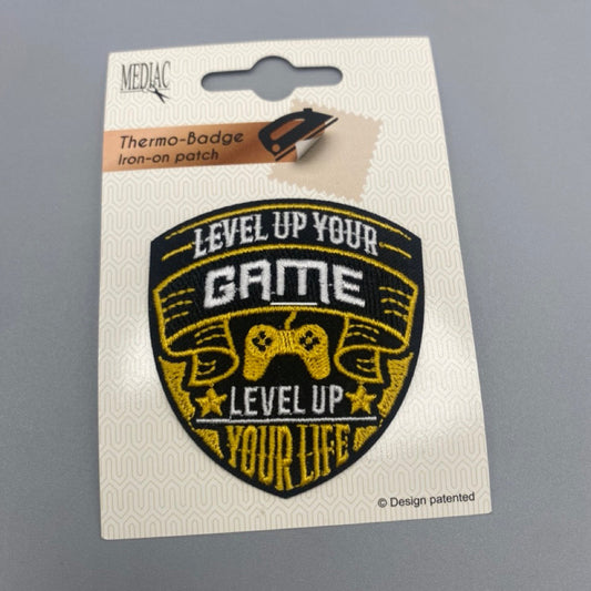 Iron on Motif: Level Up