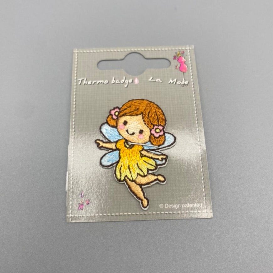 Iron on Motif: Yellow Fairy
