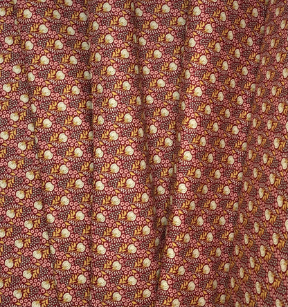Cotton Field - Maroon