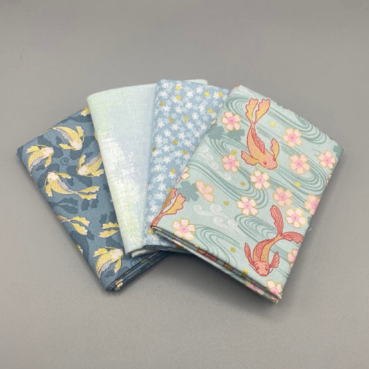 Blue Sakura Fat Quarter bundle