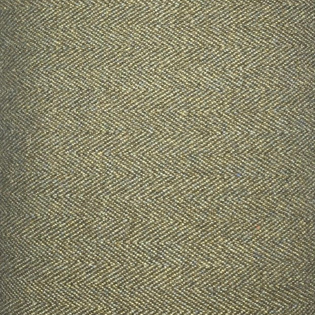 Green Herringbone - Wool