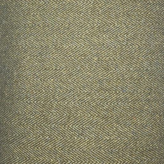 Green Herringbone - Wool