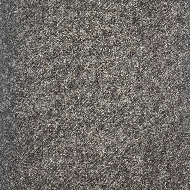 Dark Grey Heringbone - Wool