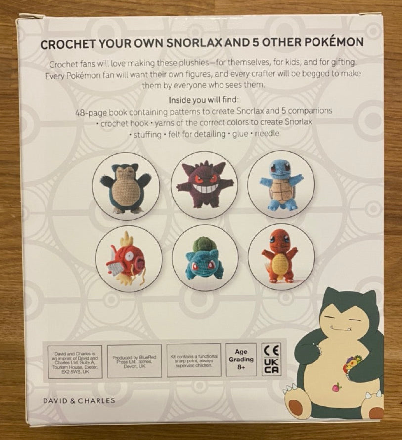 Pokémon Crochet Snorlax Kit