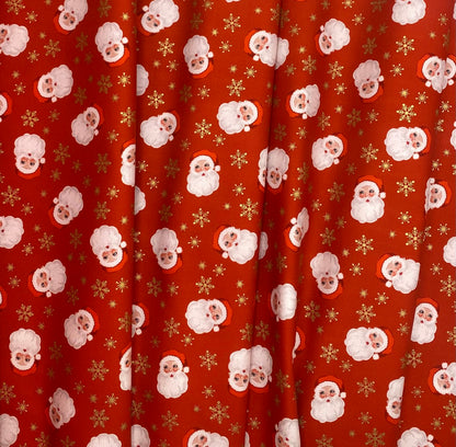 Santa on Red (with Pearl)