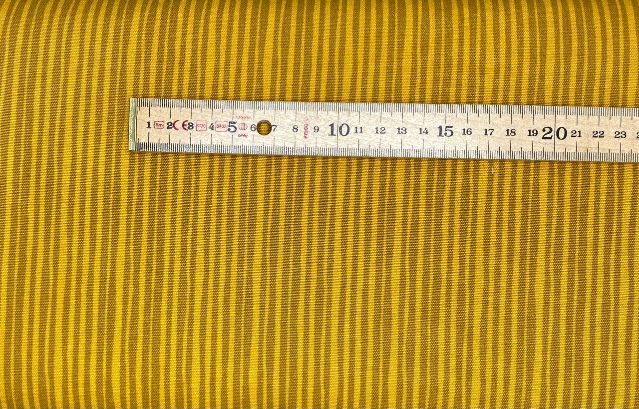 Ochre Stripe - Canvas