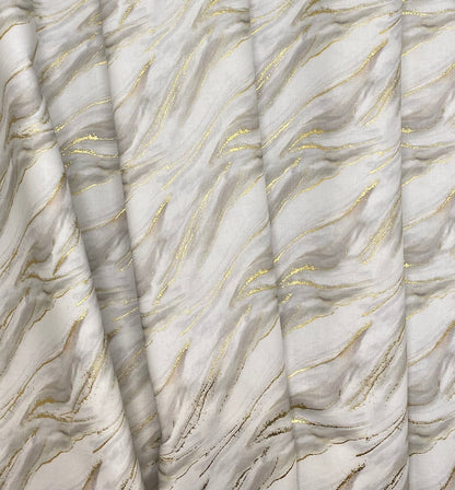 White Marble - Metallic