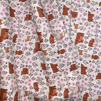 Summer meadow Highland on cream