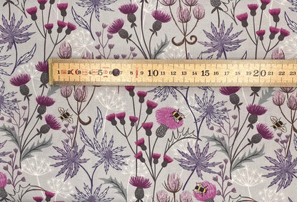 Celtic floral on blue