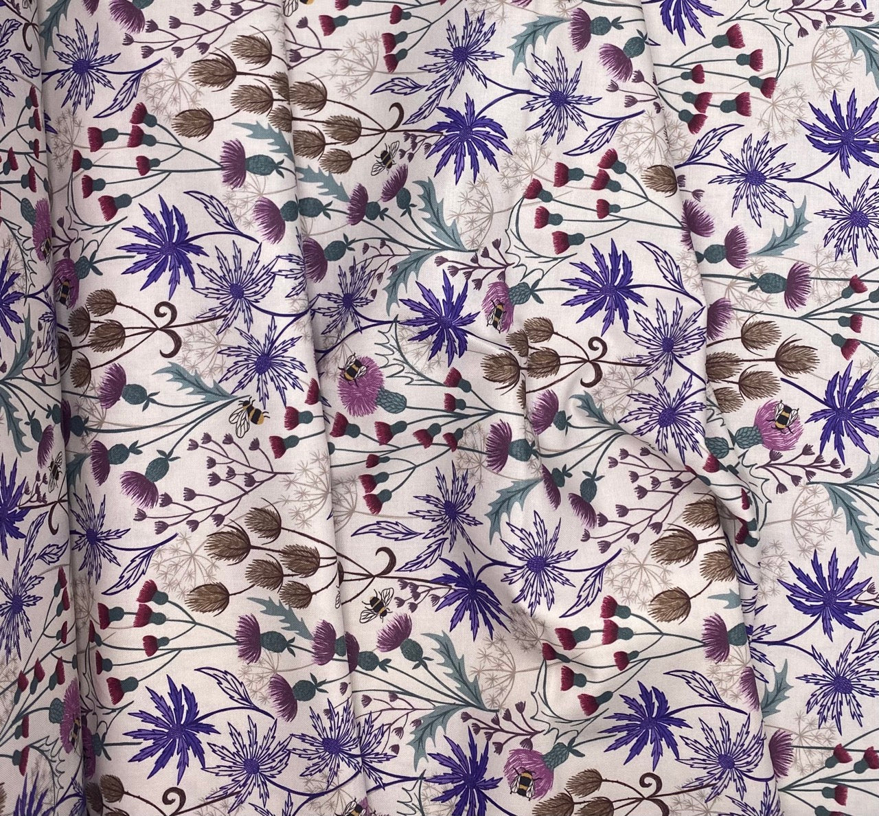 Celtic floral on cream