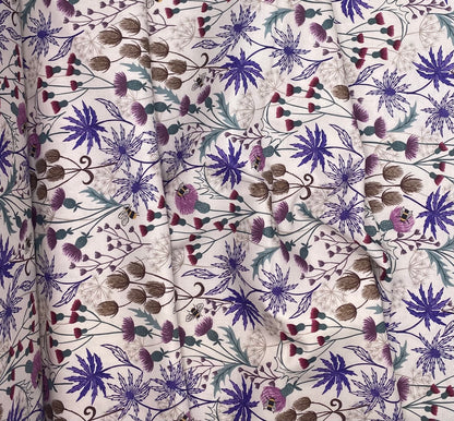 Celtic floral on cream