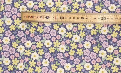 Primrose Prairie - Dusky Dark Blue