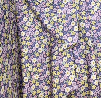 Primrose Prairie - Dusky Dark Blue