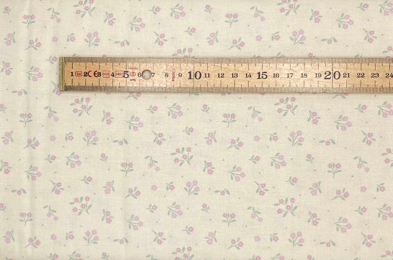 Ditsy Dance - Dark Cream