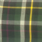 Brushed Green Check - Cotton Twill