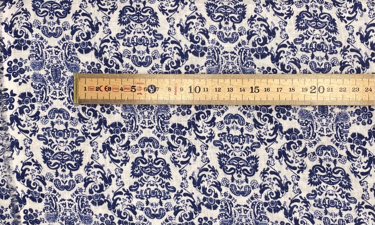 Blue China - Linen