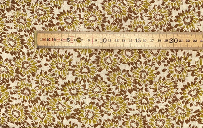 Burnt Floral - Linen
