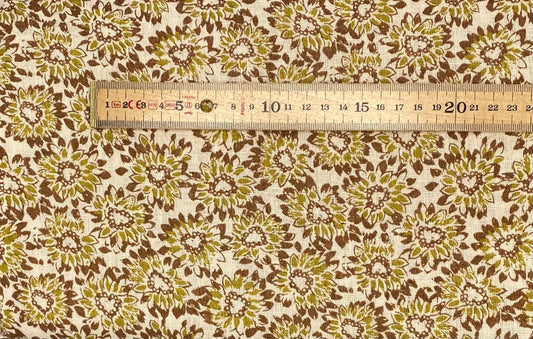 Burnt Floral - Linen