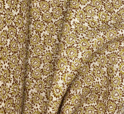 Burnt Floral - Linen
