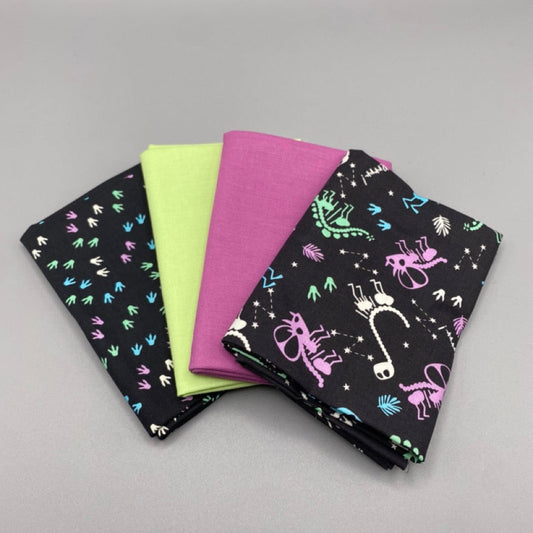 Dino Glow Fat Quarter Bundle