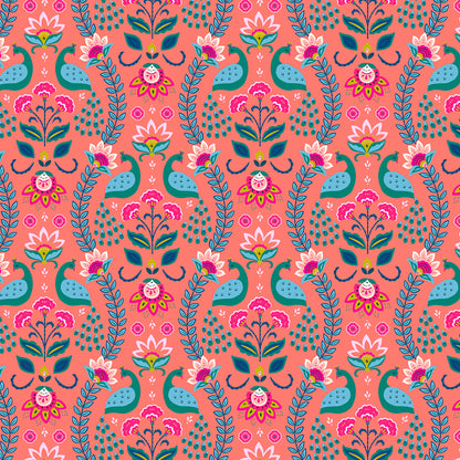 Indian Summer - Pink Peacock