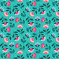 Indian Summer - Teal Flower