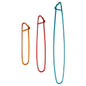 Knit Pro Aluminium Stitch Holders: Set of 3