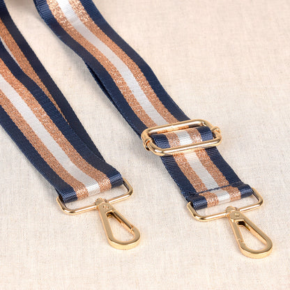 Two-Tone Shoulder Strap: Blue
