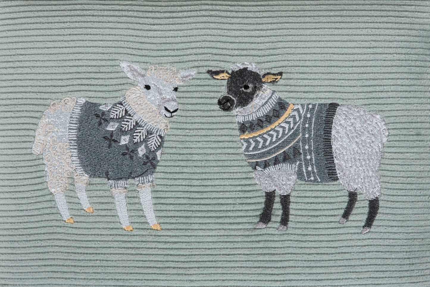 Embroidered Sewing Box: Woolly Pully