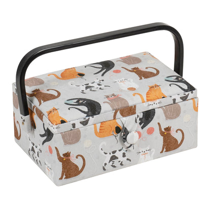 Small Sewing Box: Cats