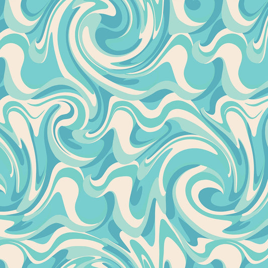 Swirl - Blue