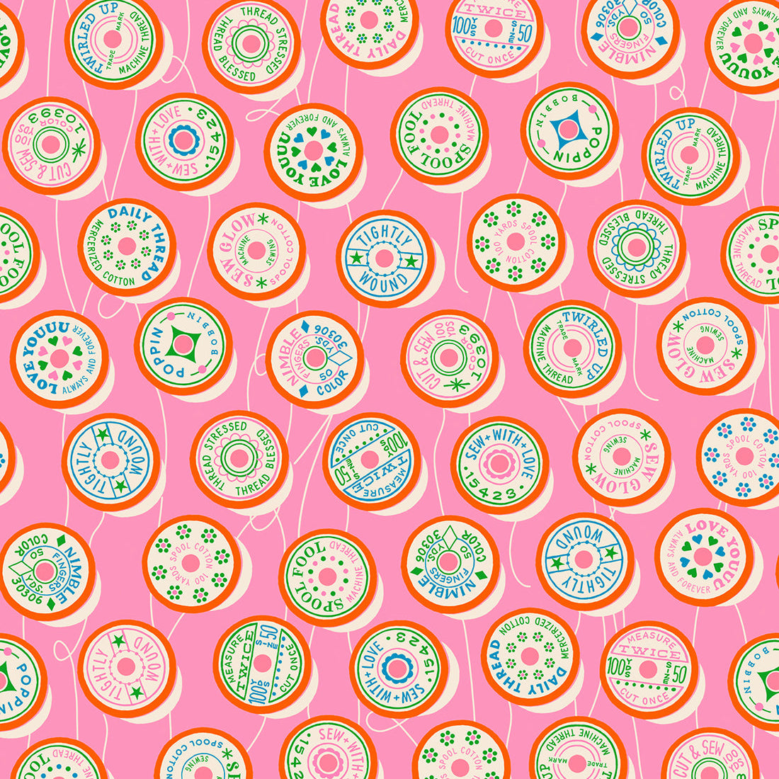 Spools - Flamingo