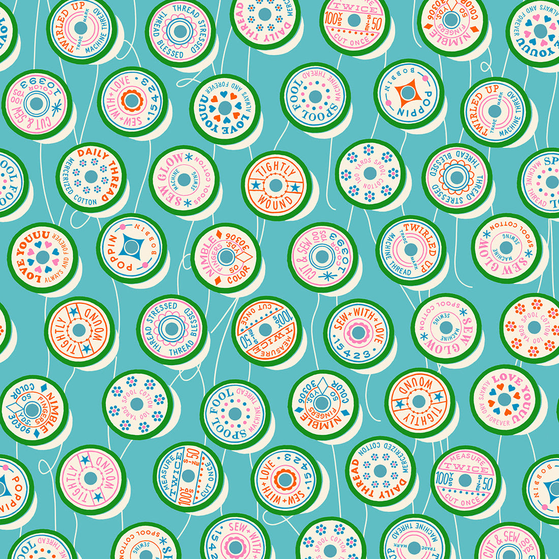 Spools - Turquoise