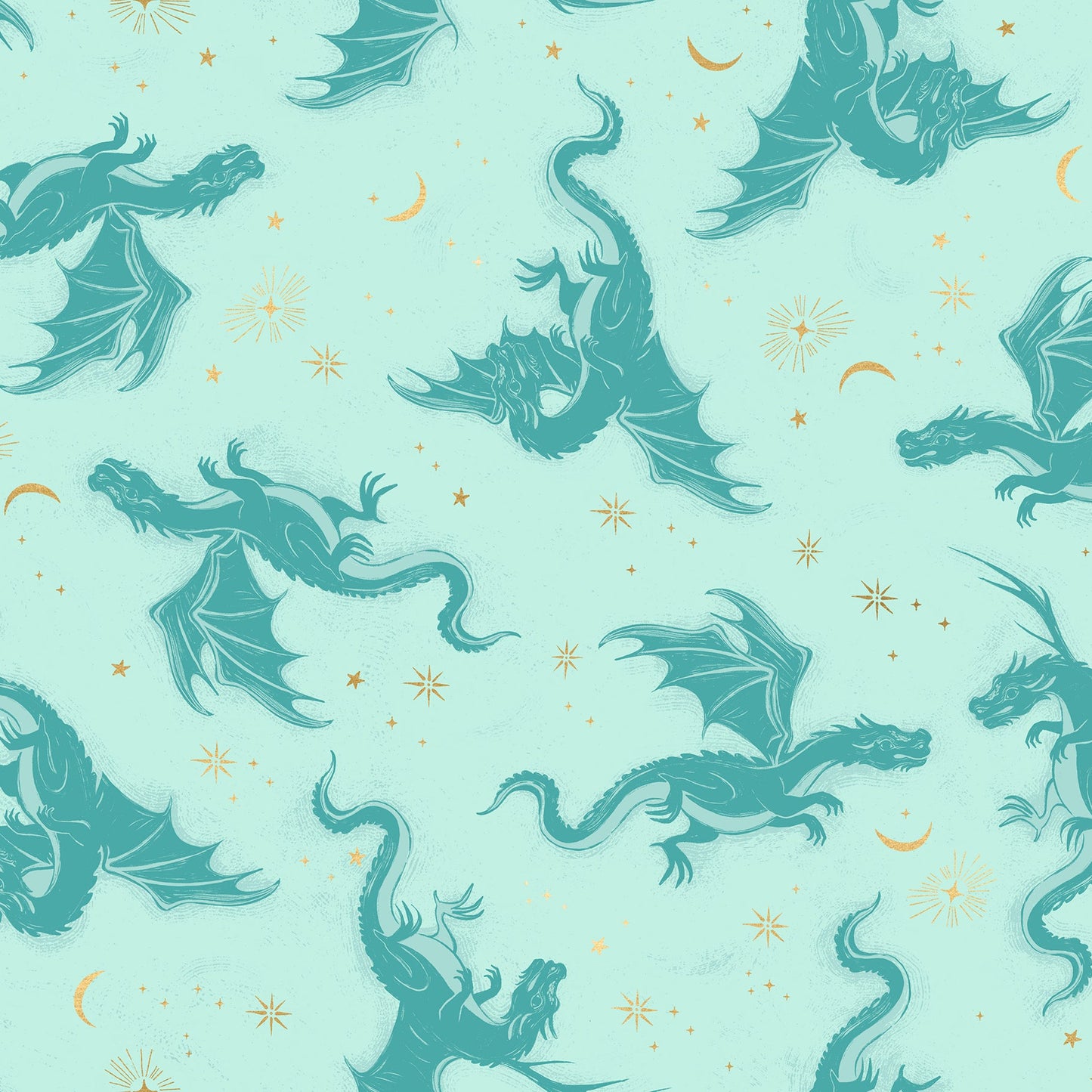 Etched Dragons - Mint