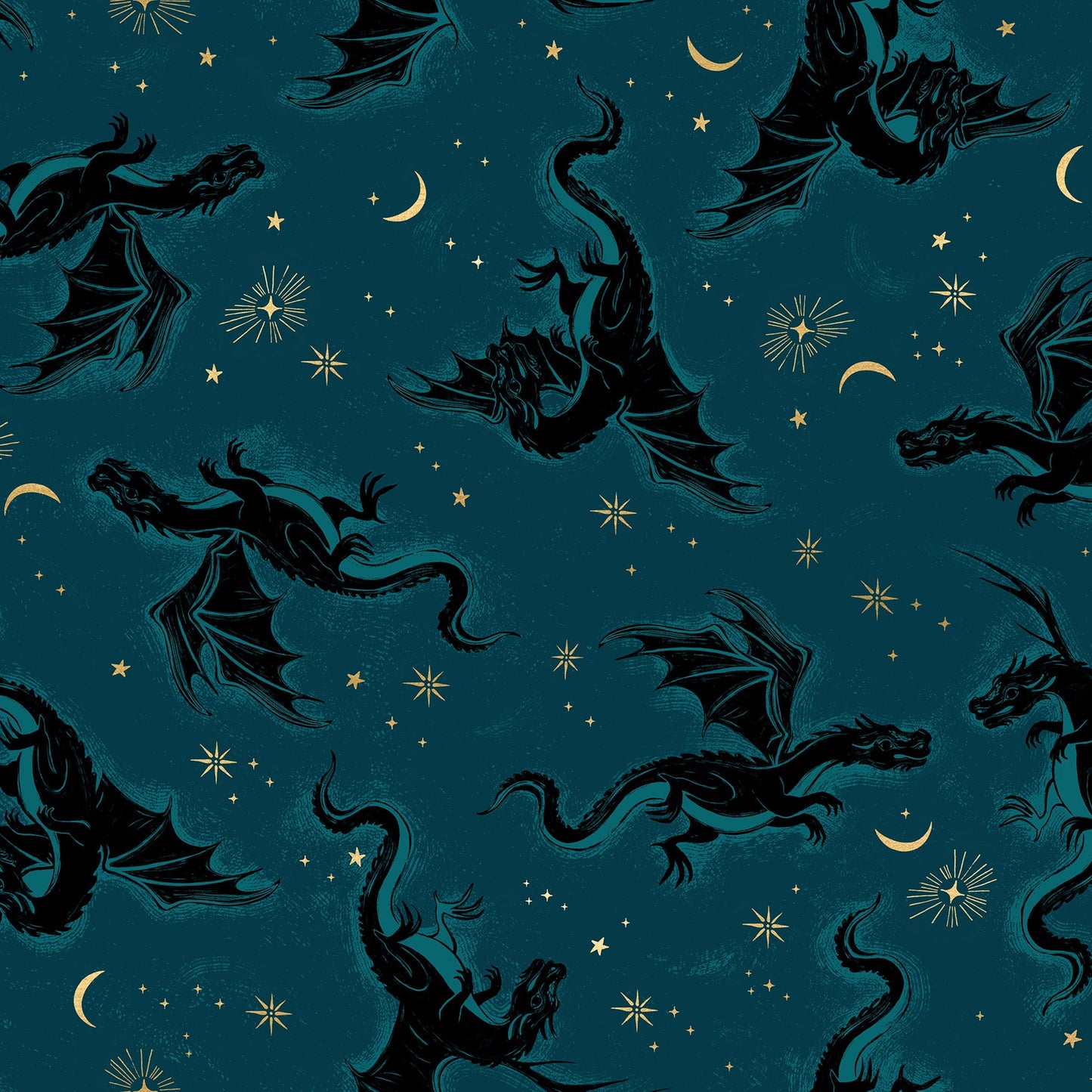 Etched Dragons - Galaxy